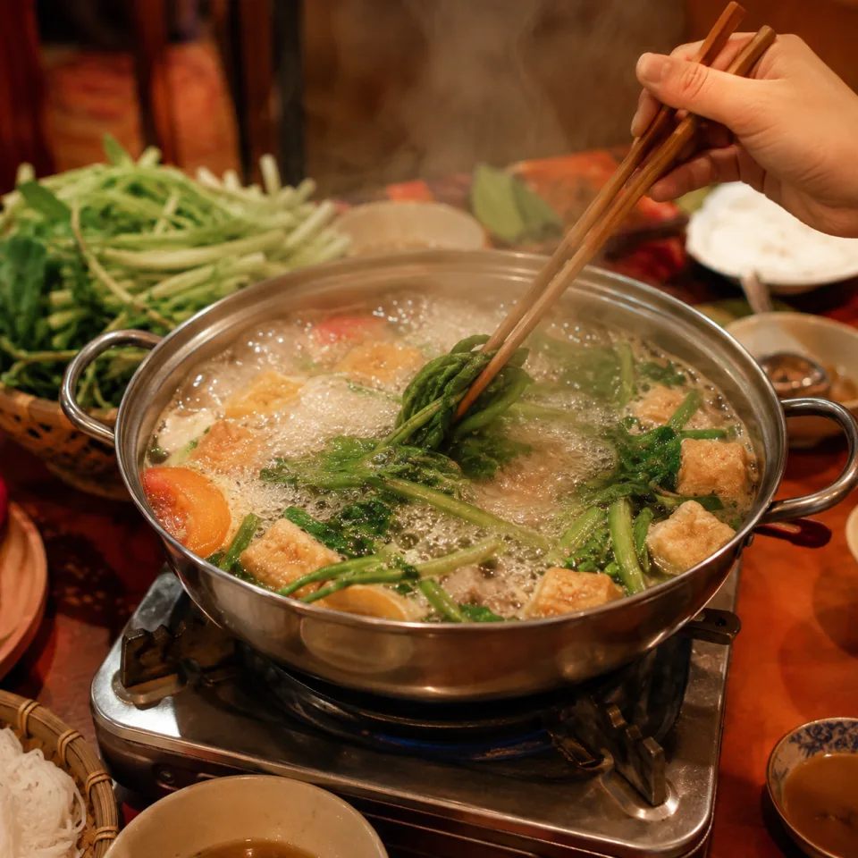Khách ngồi ăn tại quán